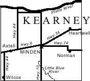 Kearney County Map